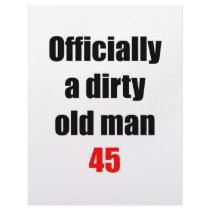 45 Dirty Old Man letterhead by thatsabigbirthday4 45 Dirty Old Man letterhead