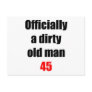 45  Dirty Old Man Postcards
