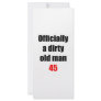 45  Dirty Old Man Rack Card