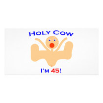 45 Holy Cow! Photo Greeting Card