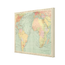 45 lines of communication, Atlantic Ocean Gallery Wrap Canvas