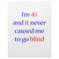 45 Never gone blind letterhead by itsapgbirthday 45 Never gone blind letterhead