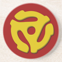 45 Record Adapter coasters