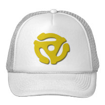 45 Record Adapter Mesh Hats