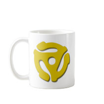45 Record Adapter Coffee Mug
