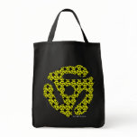 45 Record Insert Pattern Tote Bag