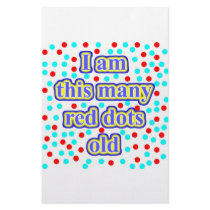 45 Red Dots Old stationery