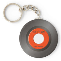 45 RPM Keychain