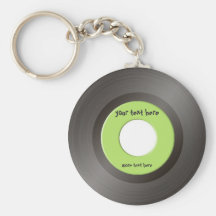 45 RPM Keychain