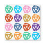 45 RPM Record Adapter Pop Art Fridge Magnets