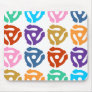 45 RPM Record Adapter Pop Art Mousepad