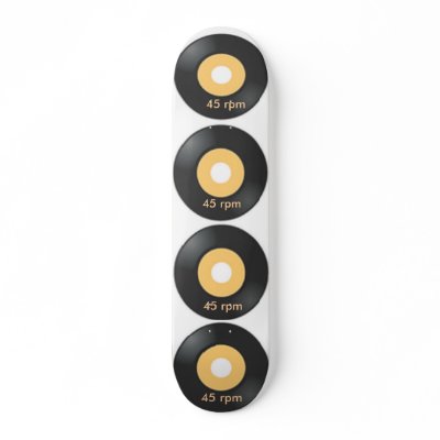 45 RPM Skateboard by astarzmom