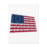 45-star flag, "Elliott Starburst" pattern Postcard