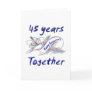 45th. Anniversary Cards