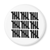45th birthday fridge magnets