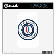 45th President iPod Touch 4G Decals
