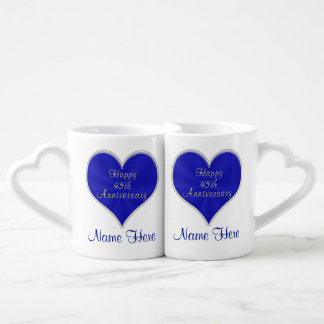 anniversary parents gifts 45th lovers wedding couple mug mugs couples gift coffee zazzle shirts posters