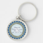 45th Wedding Anniversary Key Chain