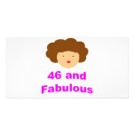 46 and Fabulous! Picture Card