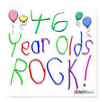 46 Year Olds Rock ! posters