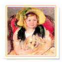 46b   Sara With Her Dog posters