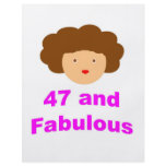 47 and Fabulous! Personalized Flyer