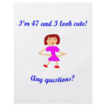 47  I'm 47 and I look cute! Flyer