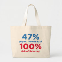 47% Pay No Taxes? Canvas Bags