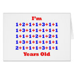 47 Years old! Greeting Card