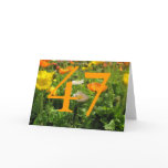 47th Birthday Greeting Cards