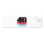480 Area Code Bumper Sticker