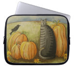 4874 Harvest Cat Laptop Sleeve