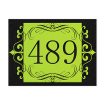 489 Area Code Postcards
