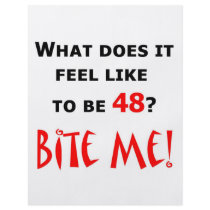 48 Bite Me! Custom Flyer