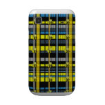 48.Black and Yellow Plaid Bumble Bees Design Samsung Galaxy Cover