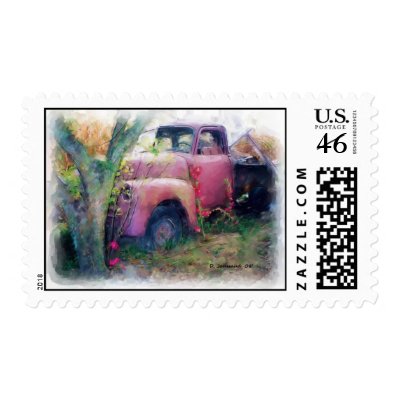 48' Chevy Truck Postage Stamps by ezcat1