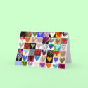 48 Hearts on a Greeting Card by elisaemme 48 Hearts on a Greeting Card