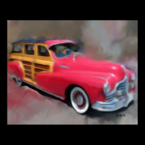 48' Pontiac Woodie posters