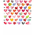 48 Valentines Day Hearts t-shirt/ Apparel