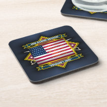48th Illinois Volunteer Infantry Drink Coasters