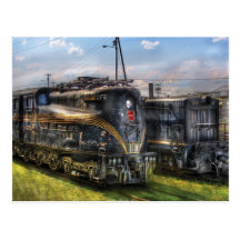 4919 - Pennsylvania Railroad electric locomotive Post Card