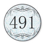 491 Area Code Magnets