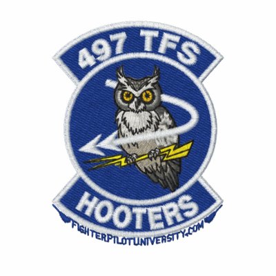 497th TFS Polo W/F-4 and Call Sign (White Only) 497th TFS Polo W/F-4 and Call Sign (White Only)