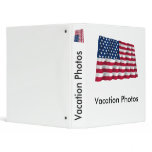 49-star flag vinyl binder