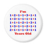 49 Years old! Magnet