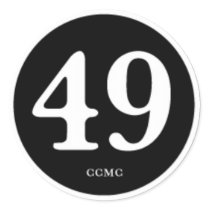 49CC MC " PATCH OF HONOR" STICKER