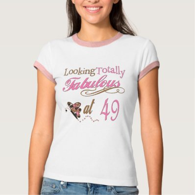 49th Birthday Party Gifts T Shirt