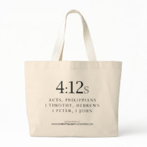 4:12s Tote bags
