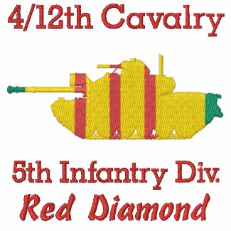 4/12th Cav. 5th Inf. Div. M48A3 Patton Shirt