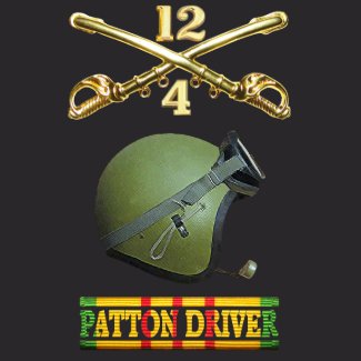 4/12th Cavalry M48A3 Patton Driver Shirt shirt